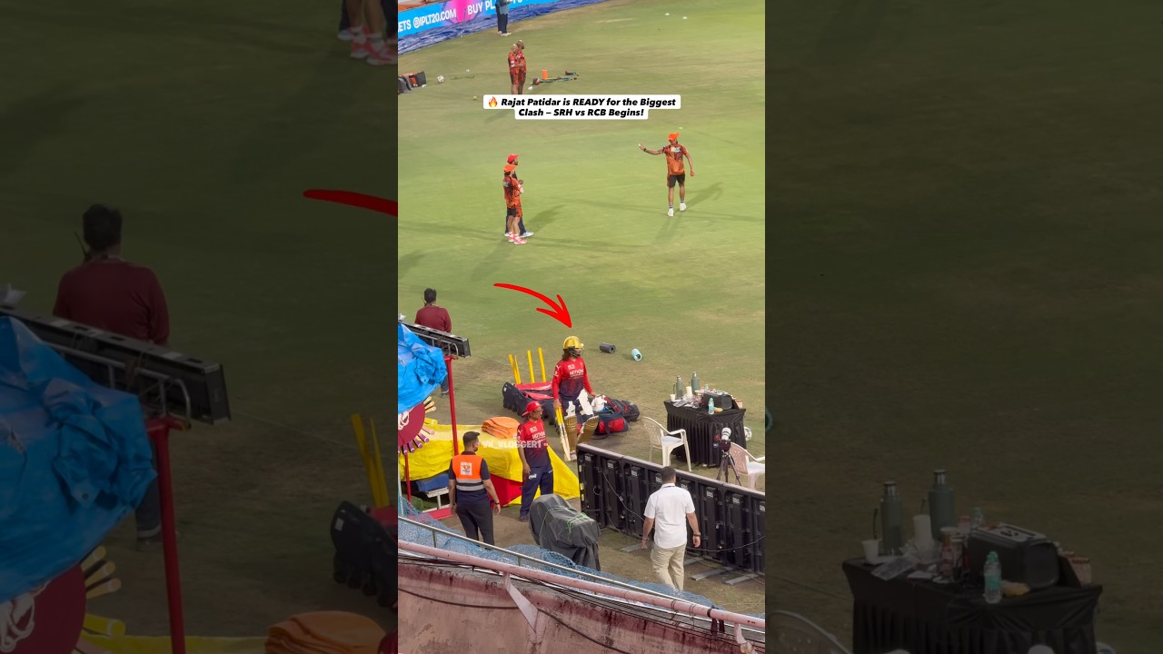 🔥Rajat Patidar is READY for the Biggest Clash - SRH vs RCB Begins! #srh #rcb #srhvsrcb #trend