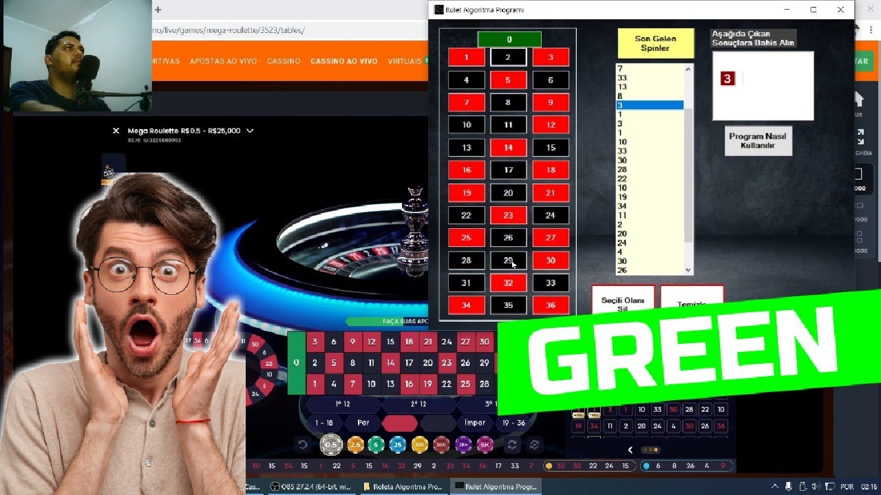 Programa Logarítmico Para Roleta Acertou Todas😱🚀