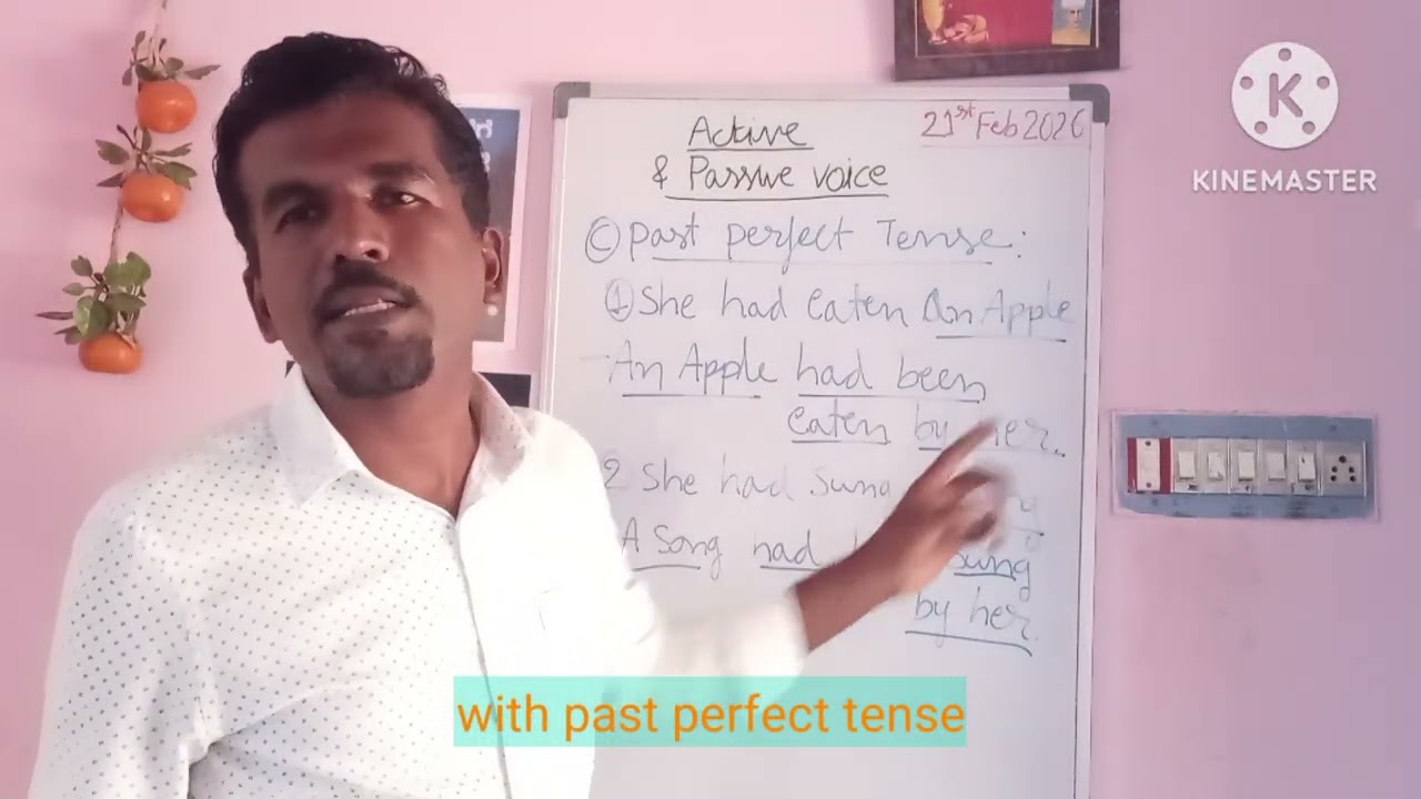 Active & passive voice with past tense Subtypes                   Learning English through Kannada 