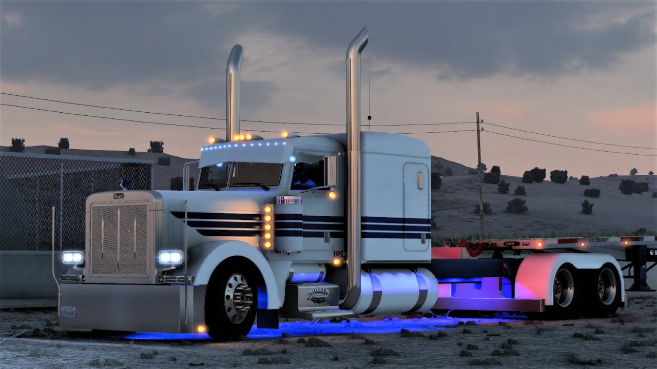*ALL STAR* - New Update ROLLIN Peterbilt 🔥 ZEEMODS 3406E | American Truck Simulator | Logitech G27
