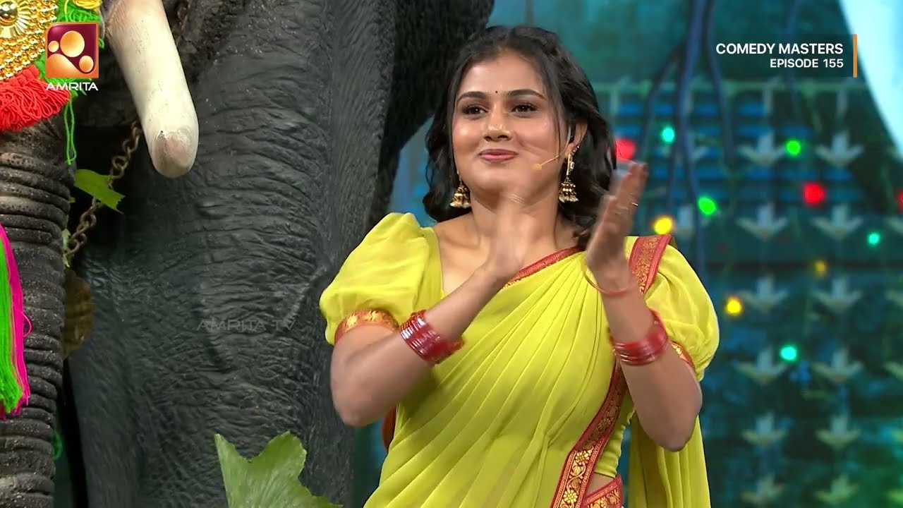 കേരളത്തിലെ പ്രിയപ്പെട്ട ആനകളുടെ വിശേഷങ്ങളുമായി അവരുടെ പാപ്പാന്മാർ | Comedy Masters Ep 155 |Amrita tv