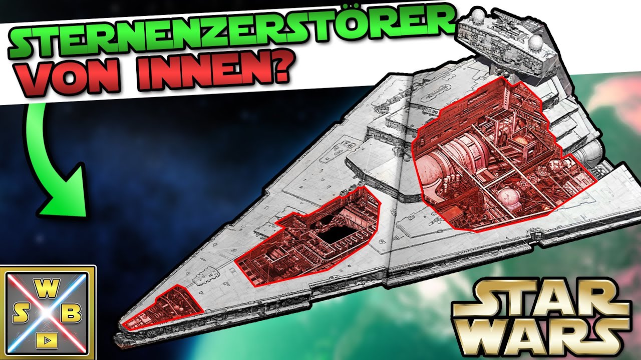Wie sieht ein IMPERIALER STERNENZERST&Ouml;RER von INNEN aus? - STAR WARS von innen