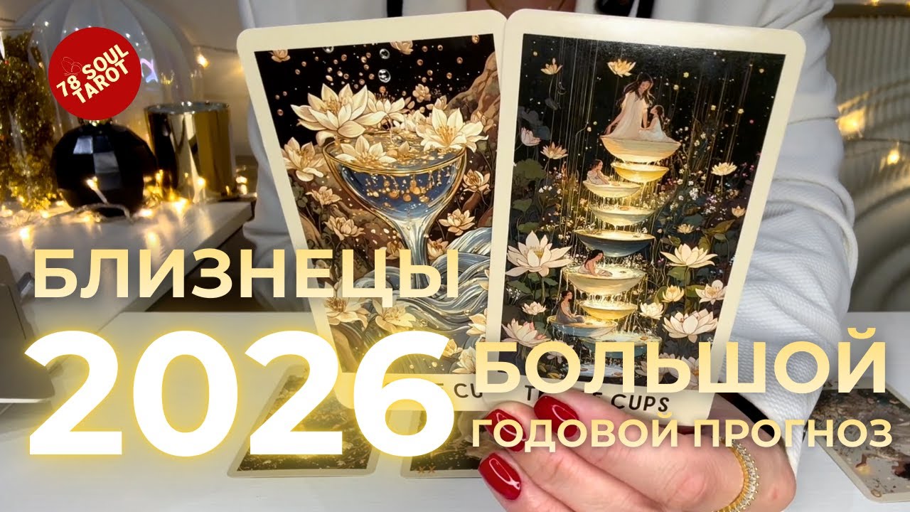 БЛИЗНЕЦЫ 2026 : Большой годовой таро прогноз ГЛАВНАЯ ТЕМА ГОДА + ПРОГНОЗ ПО МЕСЯЦАМ