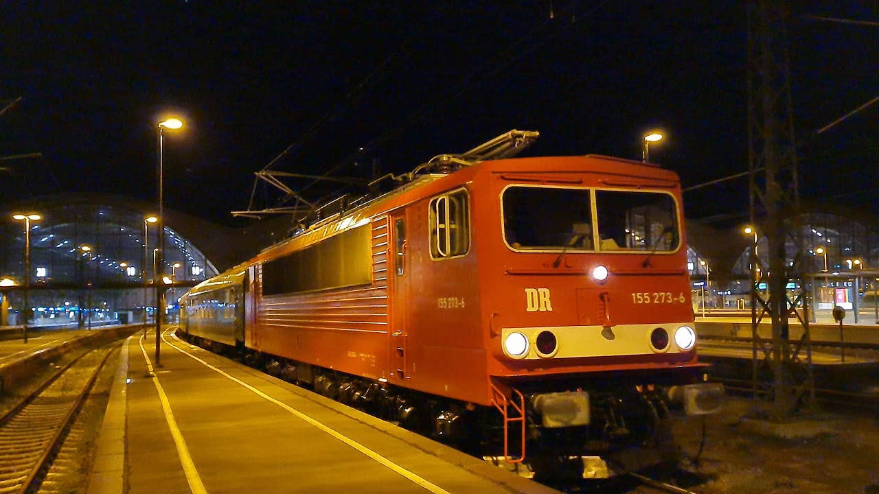 155 273 mit Sonderzug in Leipzig Hbf am 7.8.2021