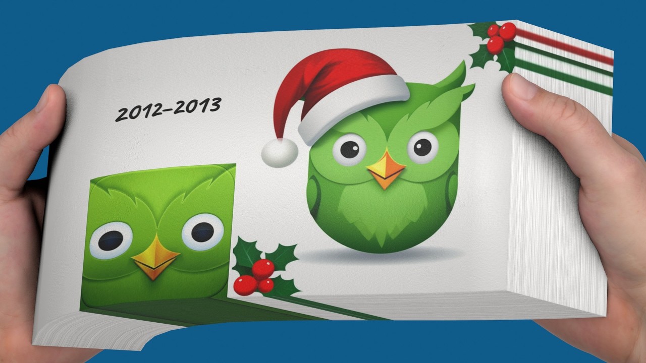 The Evolution of Duolingo App Icons – Christmas Edition 🎅 | FlipBook