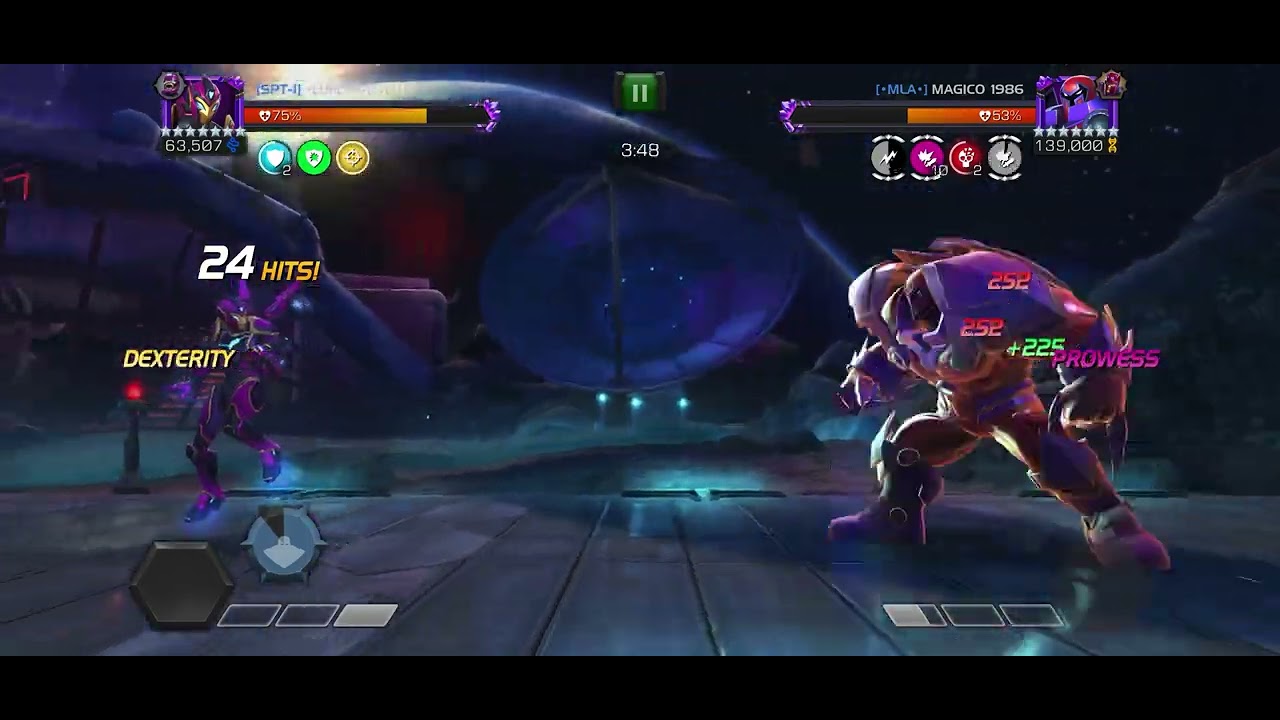 Onslaught node 43 with Iron Hearts - MCOC AW