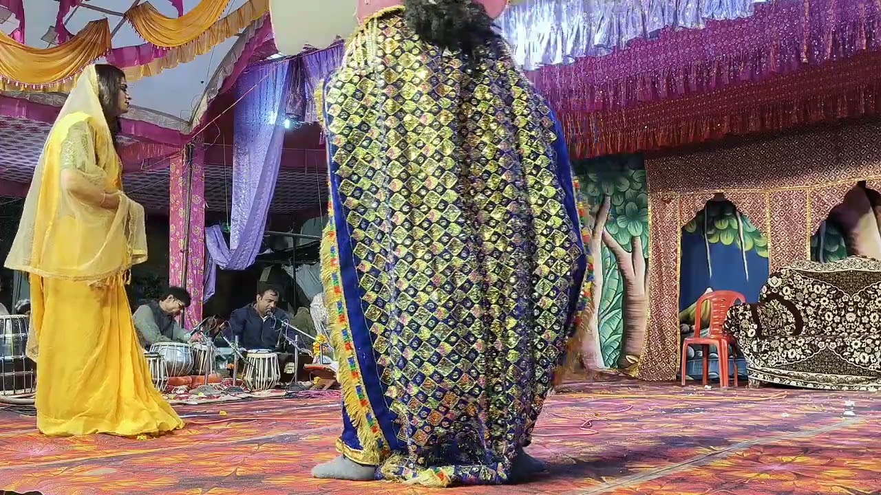 सुंदर सीता हरण लीला माता सीता की भूमिका में शनि द्विवेदी गहरौली सुजौर कानपुर देहात महाशिवरात्रि महोत