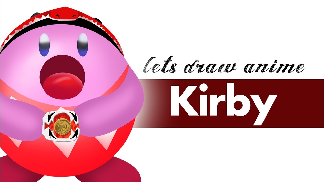 Lets draw anime - kirby