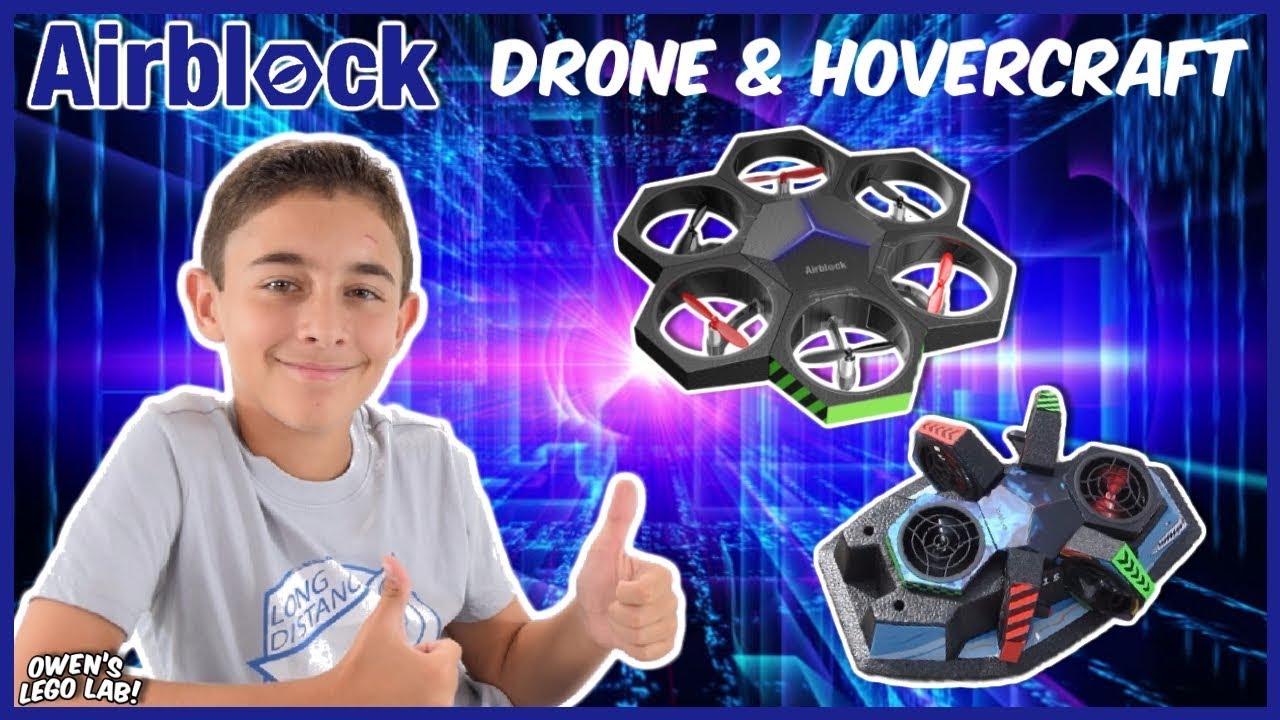 Airblock Modular Programmable Drone & Hovercraft - Kid Review