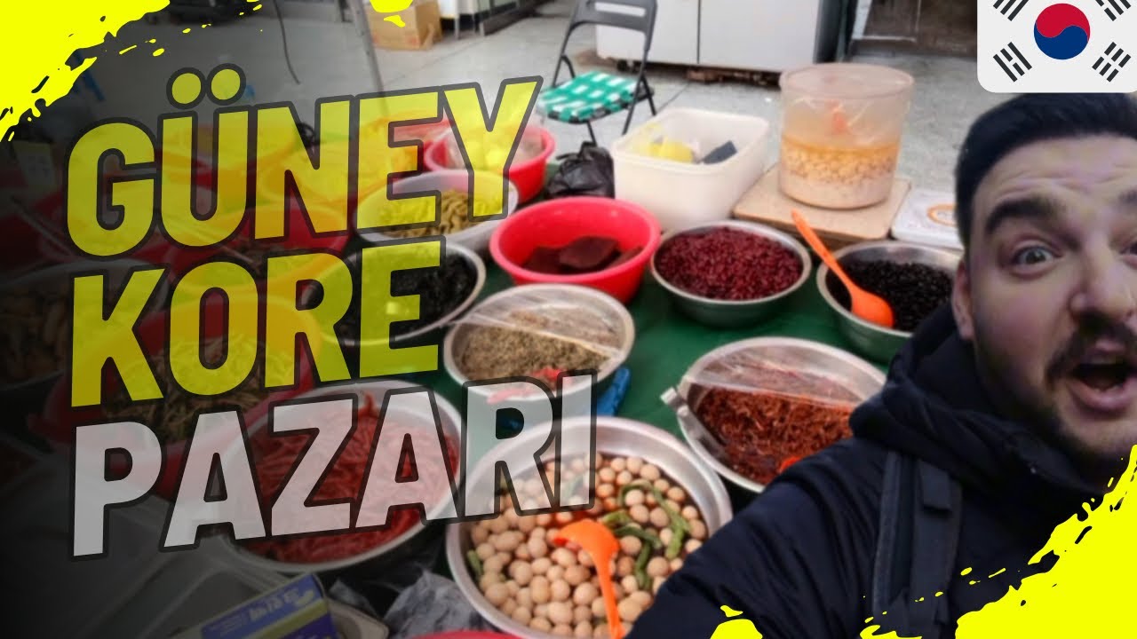 Bakın Güney Kore Semt Pazarı Nasıl ❓🇰🇷 Fiyatlara İnanamayacaksınız. 10 yıllık Hırkamı Değiştirdim 😅