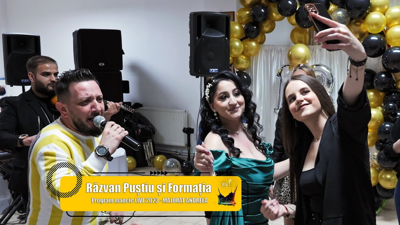 4K || 🎤 Răzvan Puștiu și Formația || Program MANELE 💯LIVE 2023 || Majorat ANDREEA