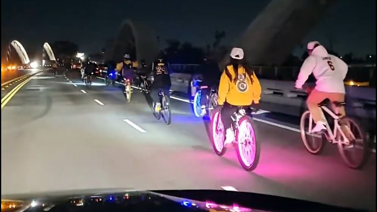 🔴LIVE - Night Riders on 6th Street Bridge