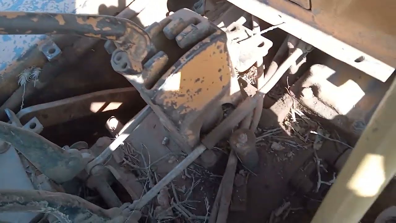como regular o giro do trator de esteira ad7b/Bulldozer