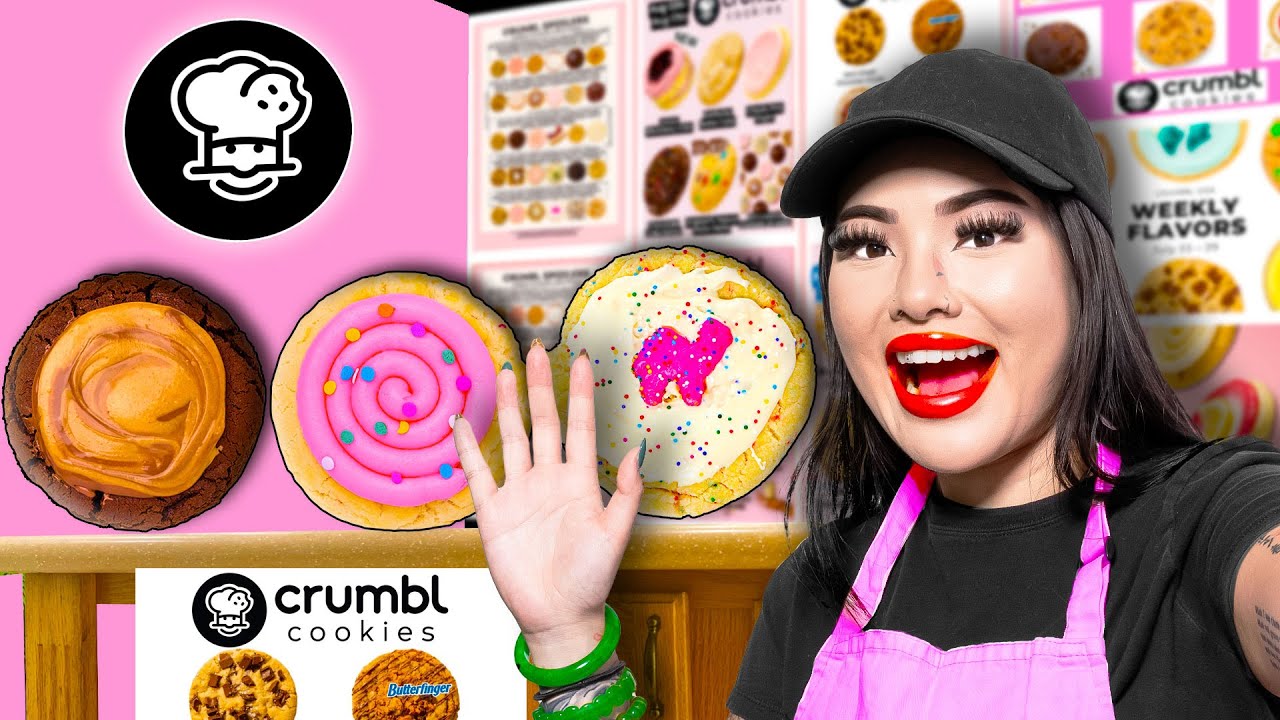 LILY OPENS CRUMBLE COOKIE RESTAURANT IN HER HOUSE | I BUILD MY COOKIE STORE AT HOME BY SWEEDEE