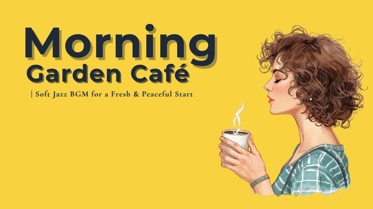 Morning Garden Caf&eacute; | Soft Jazz BGM for a Fresh & Peaceful Start