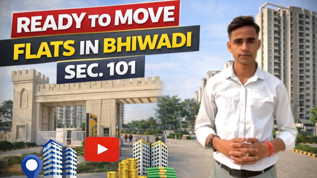 Ready To Move Flats in Bhiwadi Terra Castle 2&3Bhk Flats ☎️9509289722 #readytomove #flats #bhiwadi 
