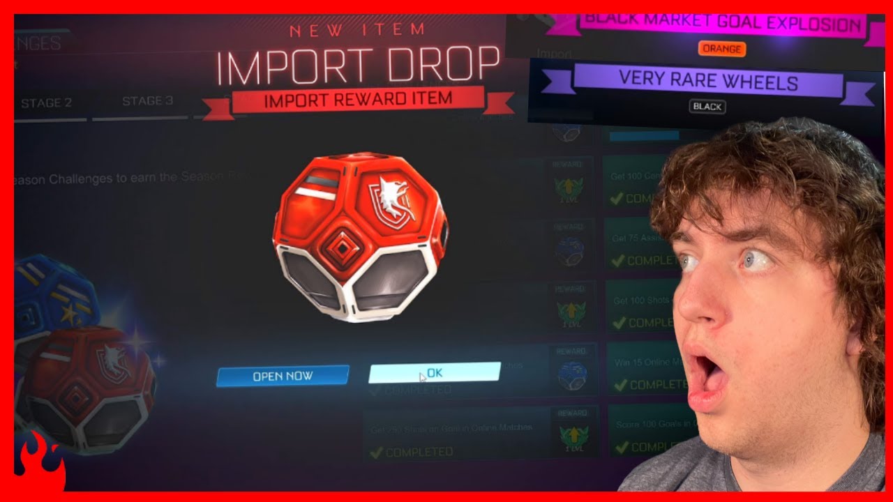 SEASON 10 Drop Opening: 41 Drops/Import Drop Opening! [Rocket League]