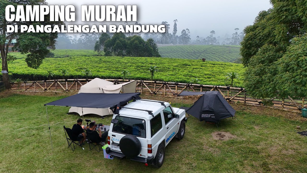Camping Syahdu di Wanasari Pangalengan Pakai Tenda Altrek Helios + Velbed | Adem & Nyaman Maksimal!