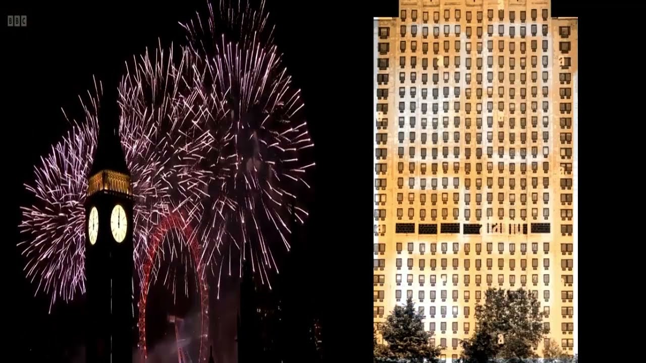 London New Year's Eve 2023 2024- The Shell Centre Countdowns @ccb_youtube