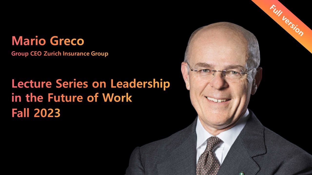 Full Version: Mario Greco on Leadership in the Future of Work at CLFW UZH