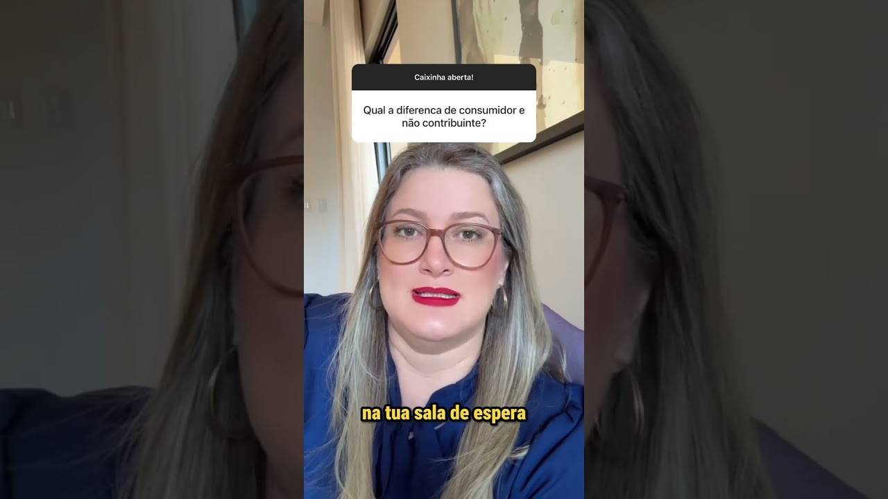Diferen&ccedil;a entre consumidor final e n&atilde;o contribuinte