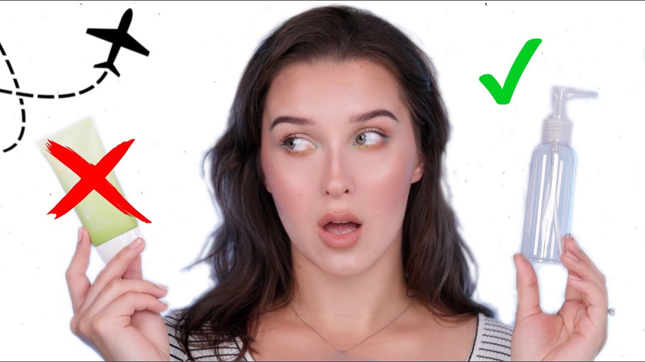 AKO SI ZBALIŤ KOZMETIKU DO LIETADLA + NA ČO SI TREBA DÁVAŤ POZOR!