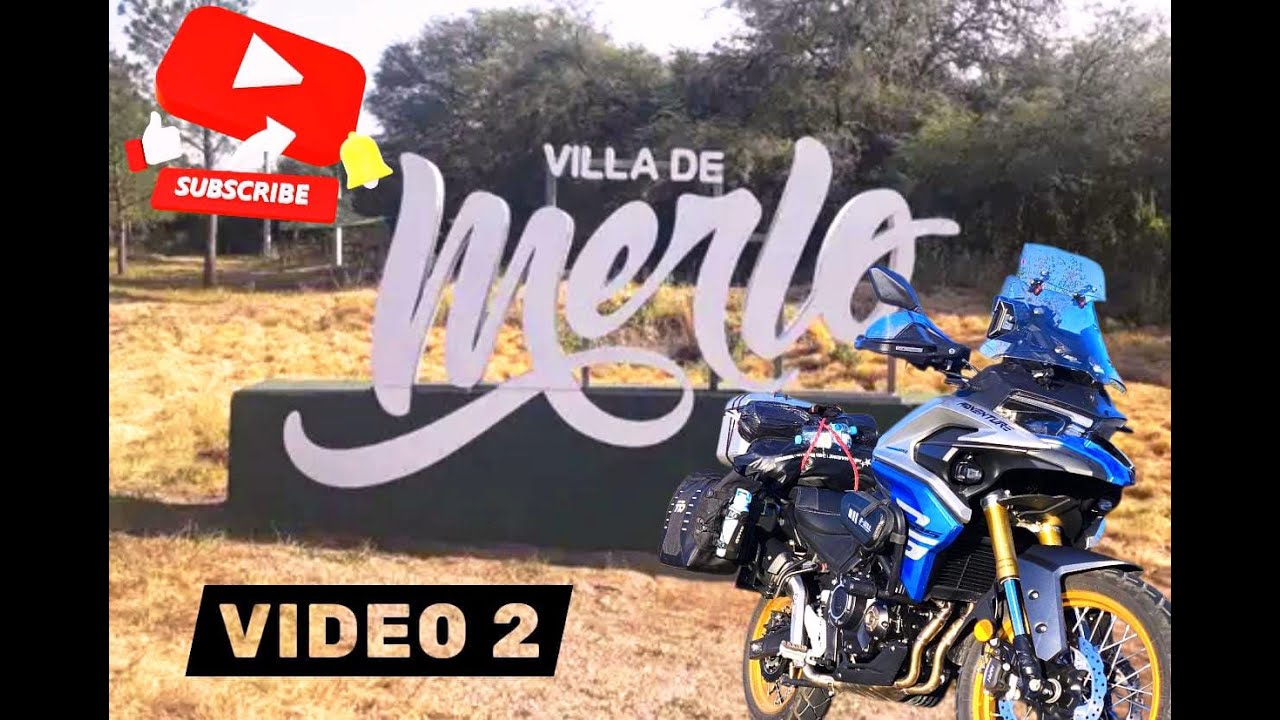VOGE DS 525 X --Llegue a Merlo (San Luis)