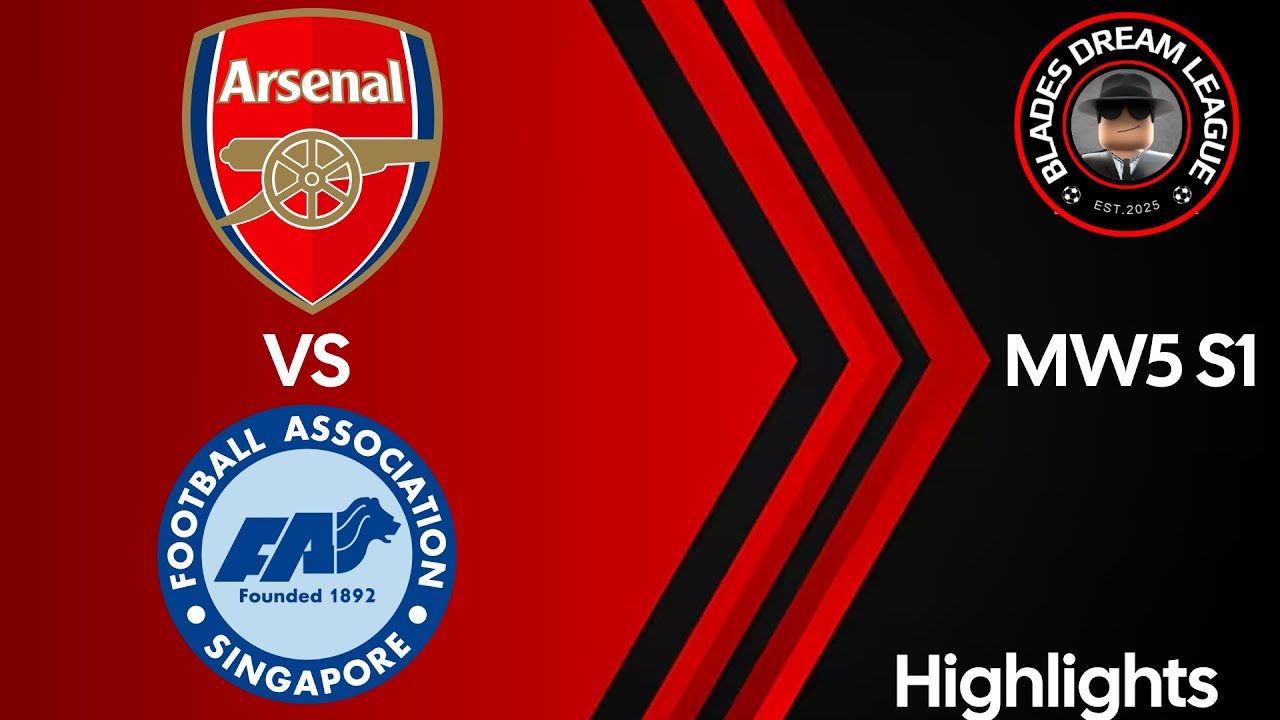 Arsenal Vs Singapore RFL Full Game MW5 S1