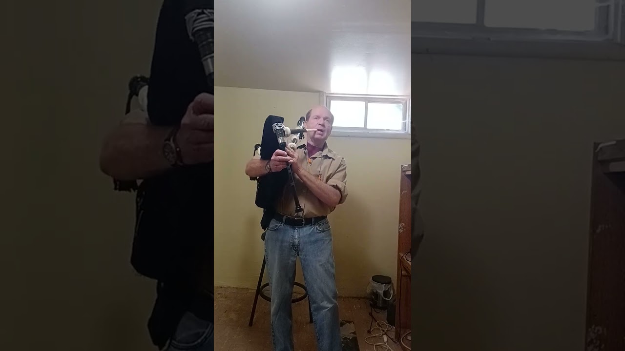Hakam Din Sheesham Bagpipe drones,  Warnock Chanter Shepherd chanter reed.