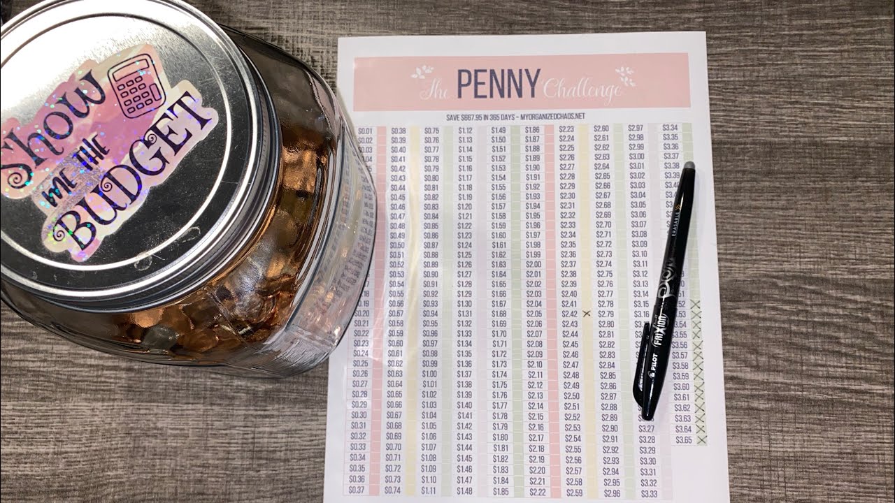 Starting 2023 Savings Challenges NOW | Penny Challenge | Save $667.95 in 365 days