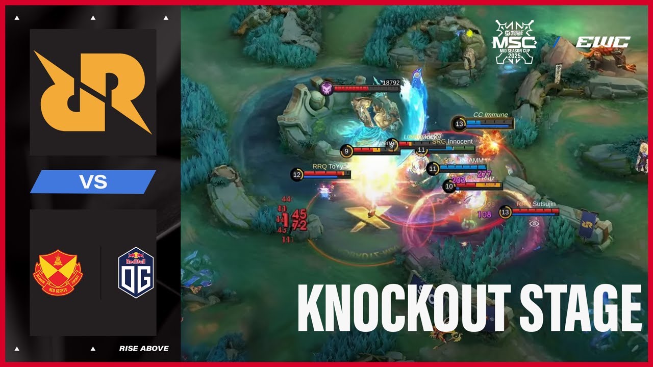 QUARTER-FINAL! RRQ vs SRG.OG - HIGHLIGHTS - MSC at EWC 25