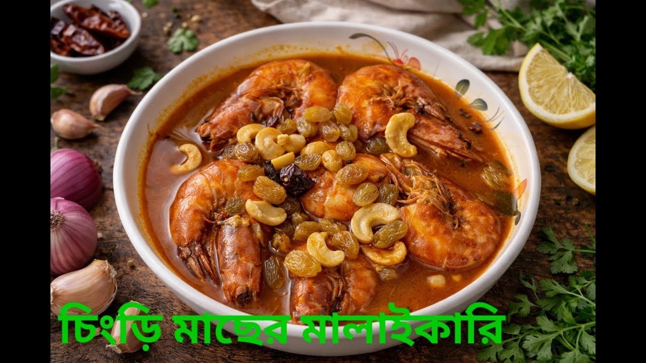 চিংড়ি মাছ এভাবে করে দেখুন বারবার খেতে ইচ্ছে করবে। Chingri Recipe । @shreerrannaghar 