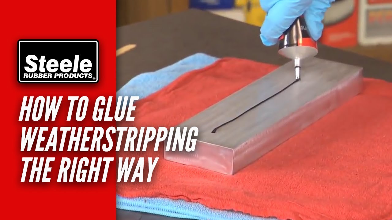 How To Glue Weatherstripping the Right Way