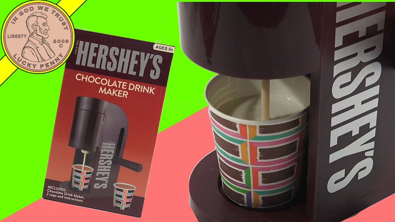 Hershey's Chocolate Drink Maker Or Mixer? - Make Frothy Beverages!