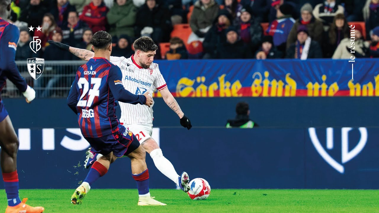 FC Basel - FC Sitten (1-1) l Highlights