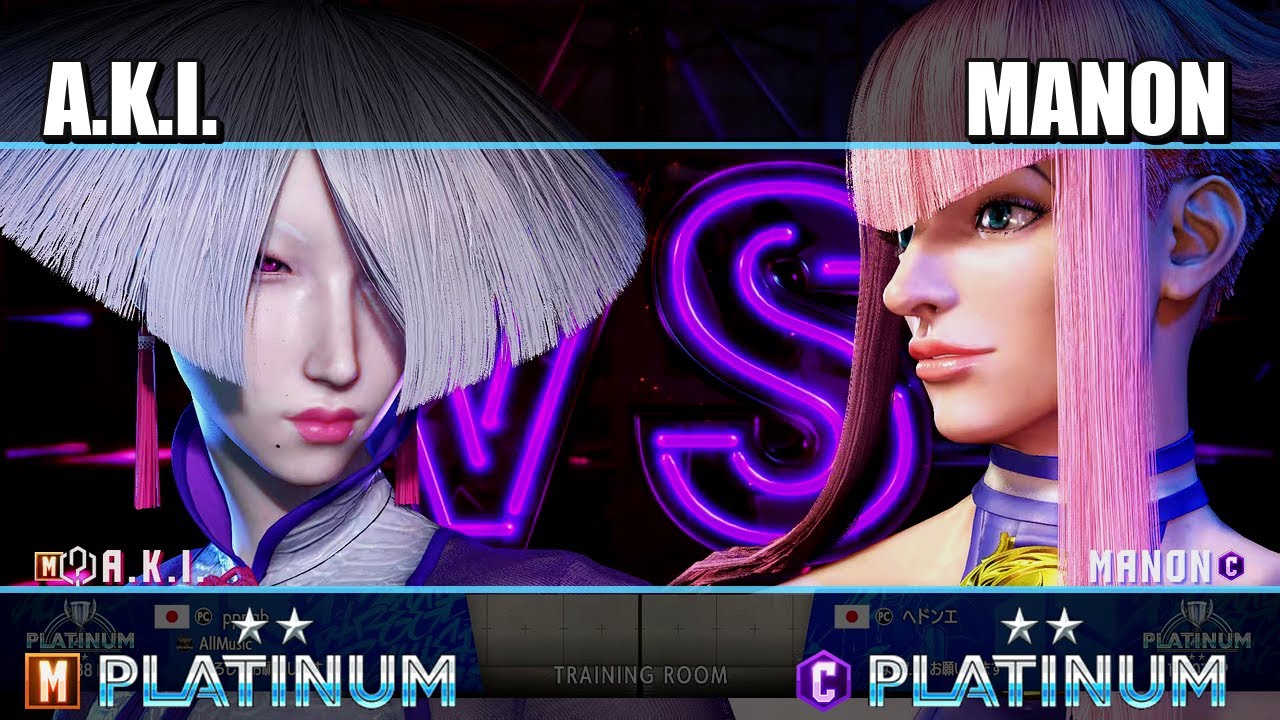 SF6 (M) A.K.I. vs (C) Manon 9-Jan-2026 - Platinum Ranked Match