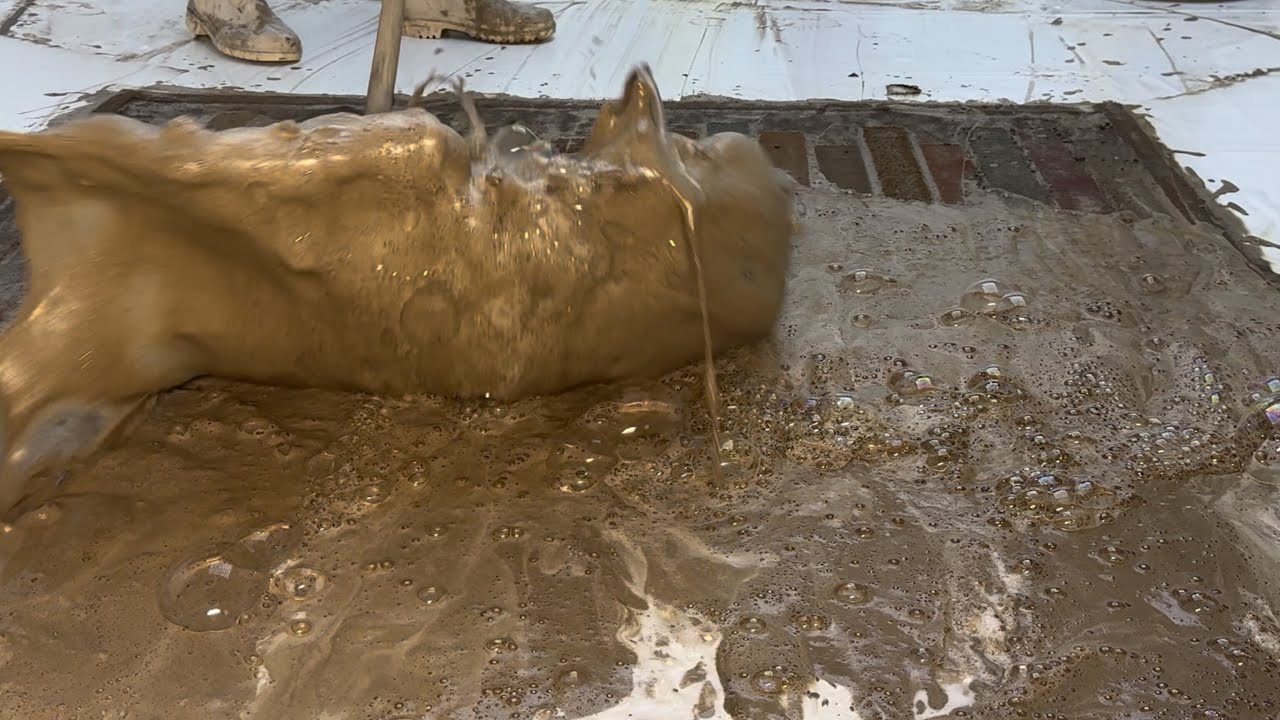 Deep Rug Cleaning ASMR – The Filth Hiding in This Shaggy Carpet Was Shocking!