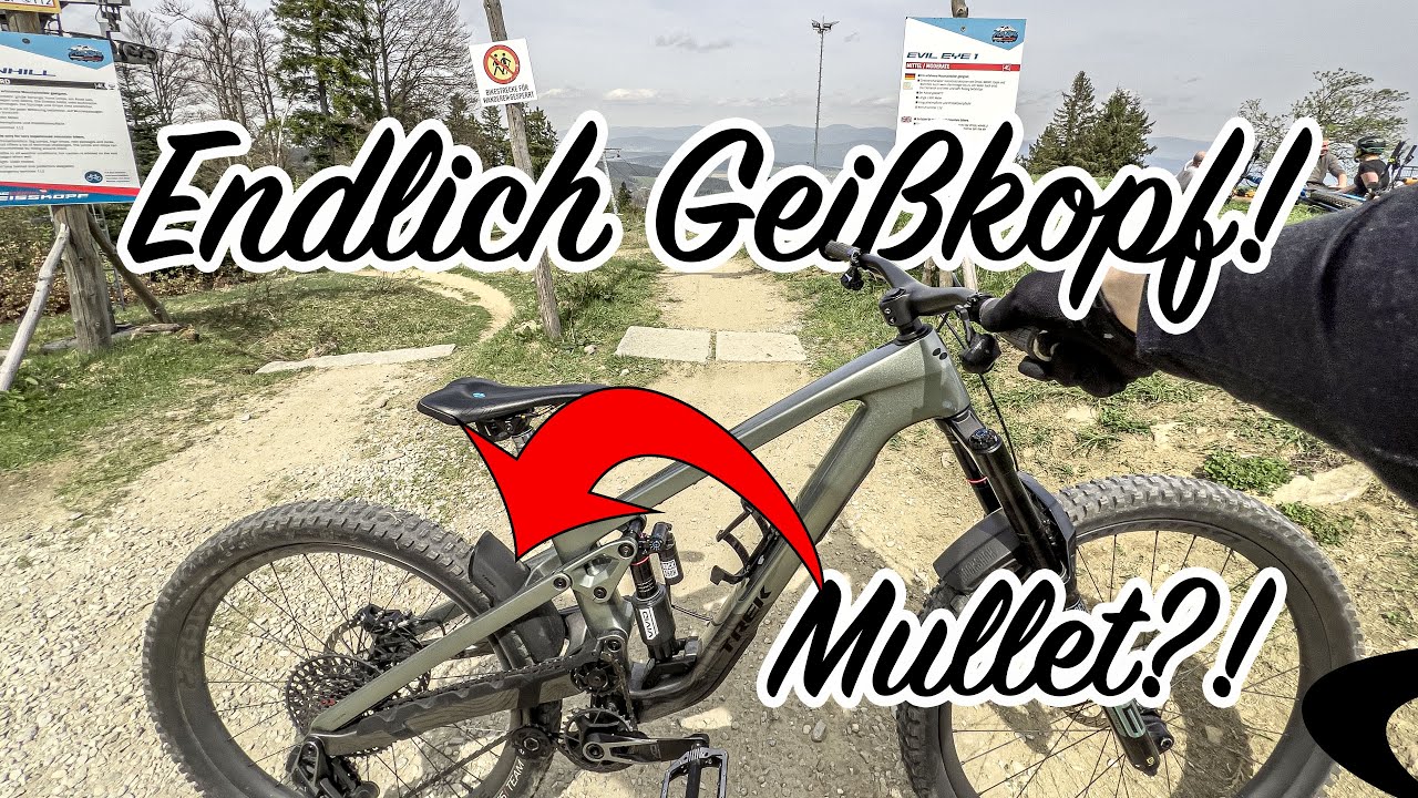 Der Unterschied ist krass! Geißkopf checken mit dem TREK Slash 9.9. AXS G6!