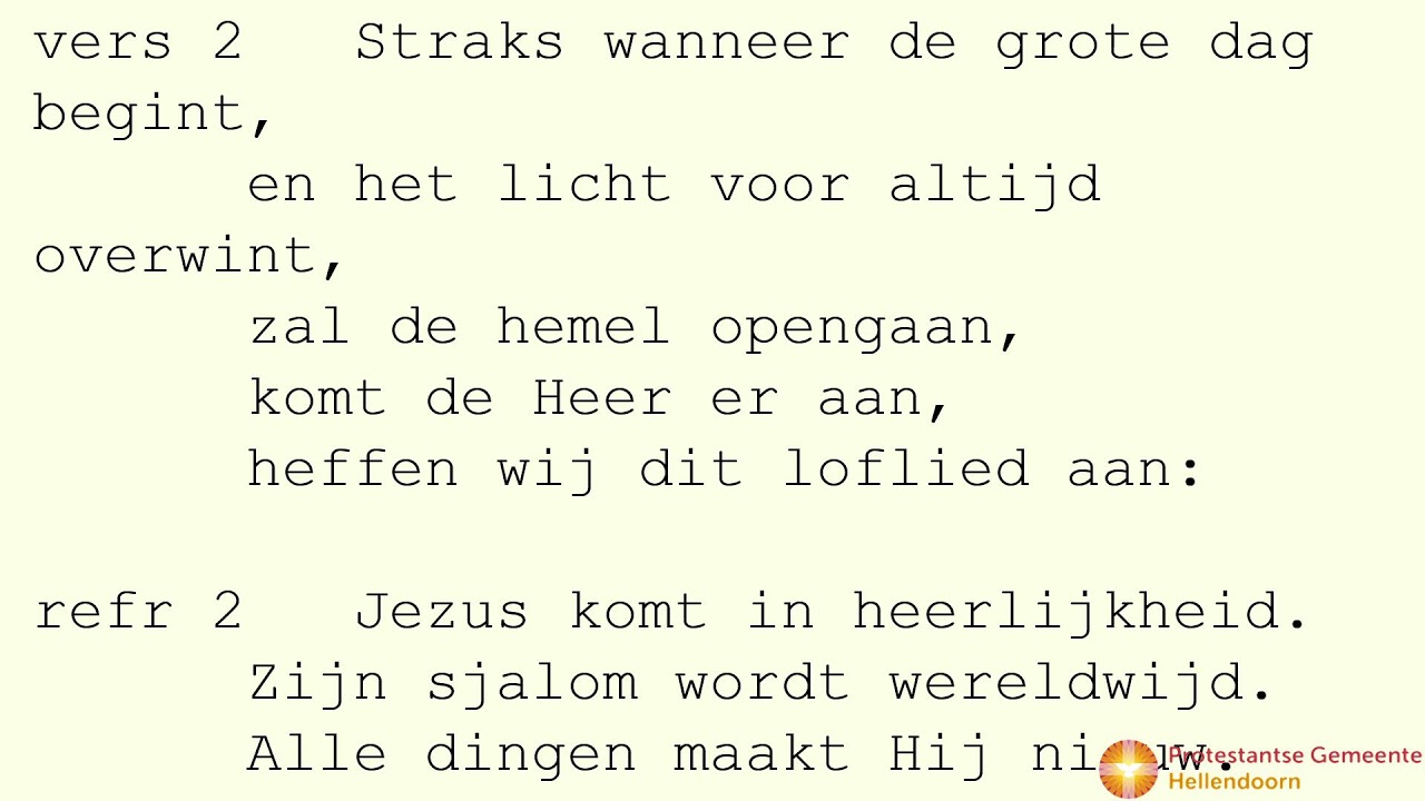 Live uitzending PG Hellendoorn Dorp