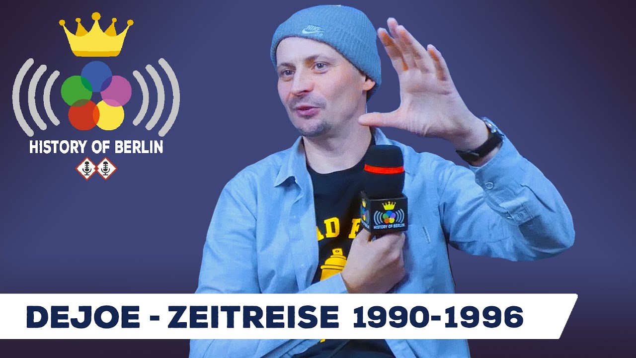 Dejoe (Zeitreise 1990-1996) Graffiti Style Writing, Deadly Colors, Sketch Circle - HISTORY OF BERLIN