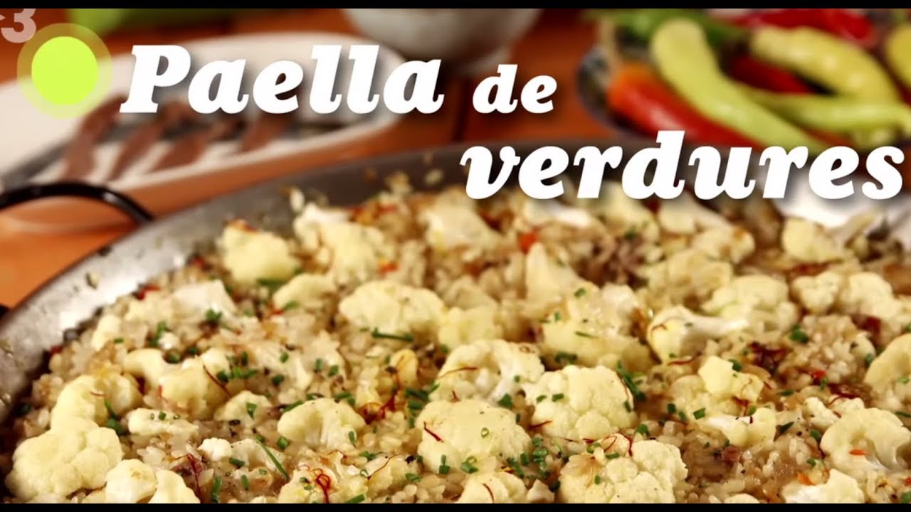 Paella de verdures
