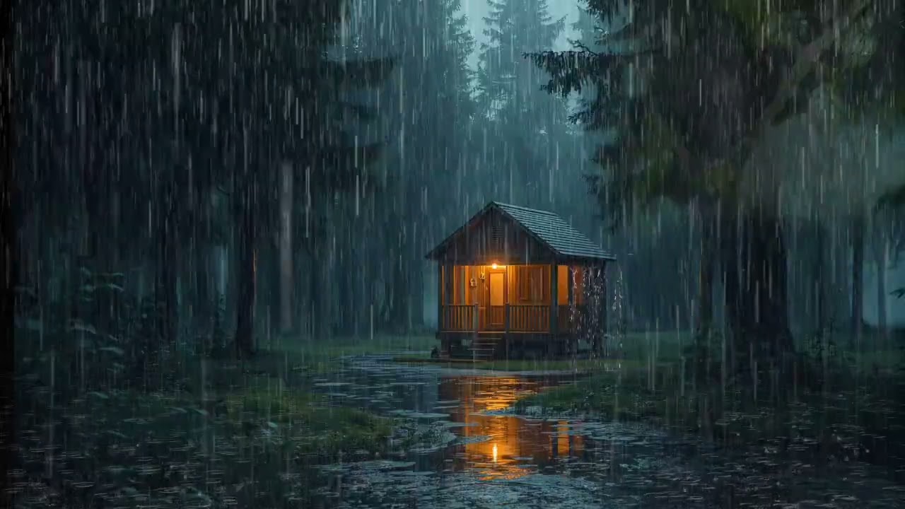 Sounds Of Rain And Thunder For Sleep - Rain Sounds For Relaxing Your Mind And Sleep Tonight, ASMR