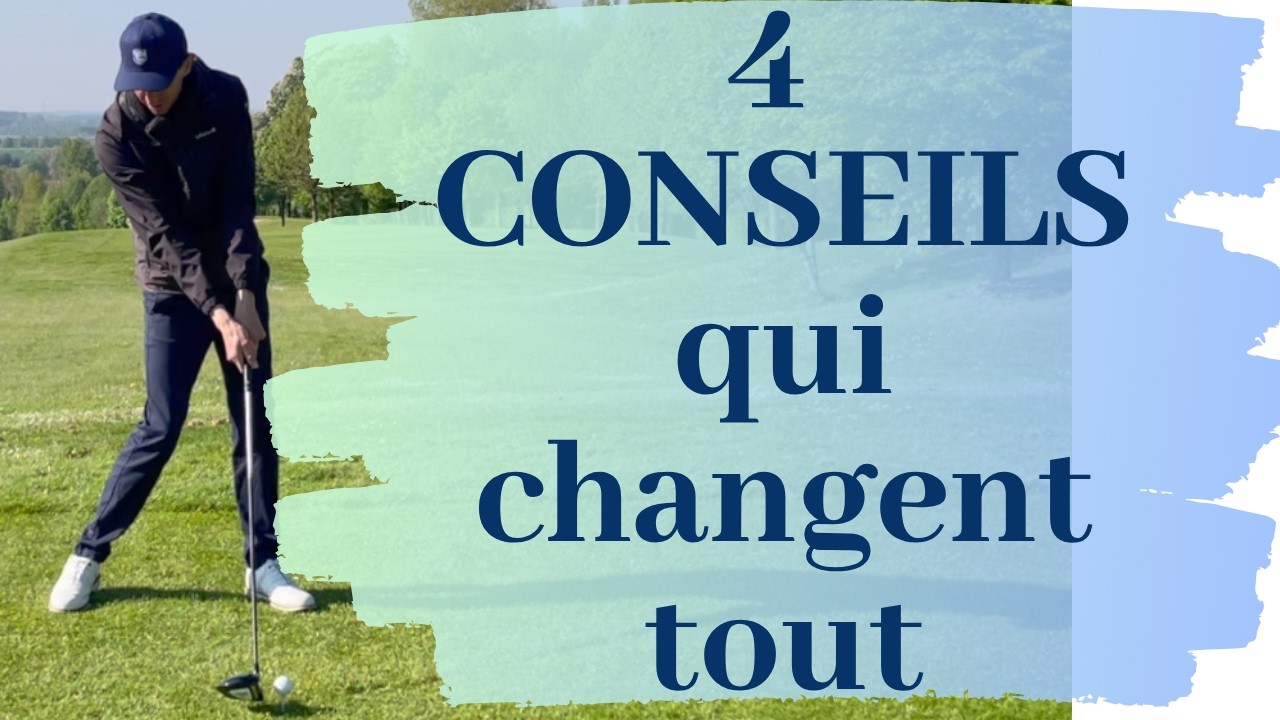 4 Exercices qui changent tout : DRIVER, FER, BUNKER, PUTTING. Mieux s’entraîner pour mieux SCORER