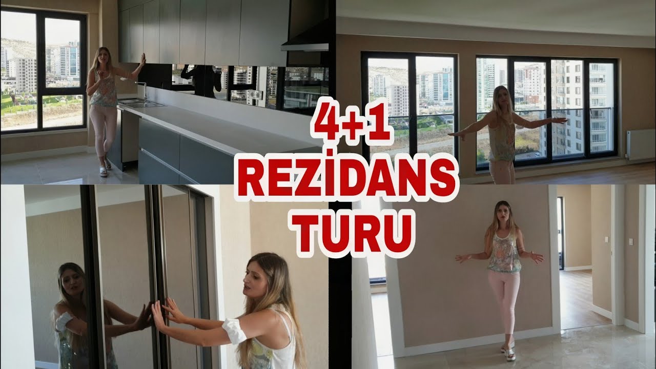 BOŞ EV TURU🏠4+1REZİDANS🏘KİLERLİ, ÇİFT BANYOLU⭐ 240metrekare Ev⚡ #evturu #rezidansturu #Boşevturu