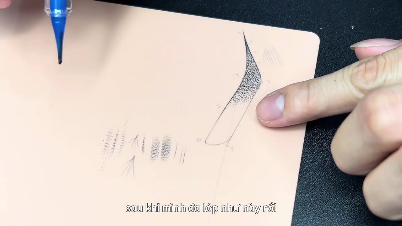 HƯỚNG DẪN PHUN CHÂN MÀY HIỆU ỨNG OMBRE | DETAILED INSTRUCTIONS FOR OMBRE EFFECT EYEBROW SPRAYING