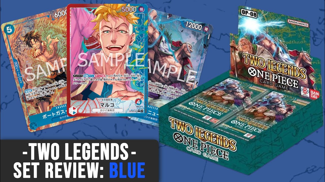 Ranking Blue Cards In Set OP08 Two Legends - One Piece TCG