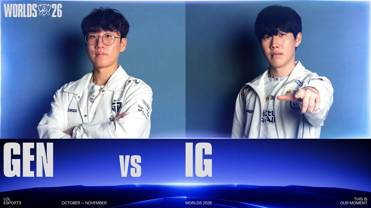 GEN vs. IG | WORLDS 2026 | Swiss Stage | Day 05