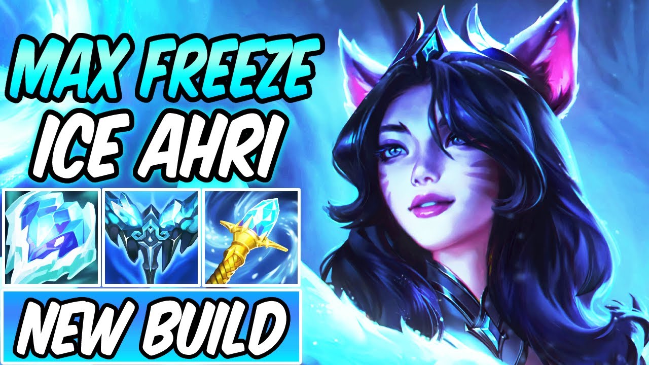 S+ MAX FREEZE AHRI MID - ICE AHRI ( PERMA CC ) | League of Legends