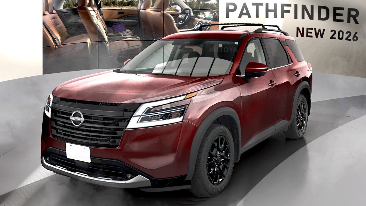 Nissan Pathfinder 2026 Facelift для США — ПРЕДВАРИТЕЛЬНЫЙ ПРОСМОТР: новый интерьер и экстерьер