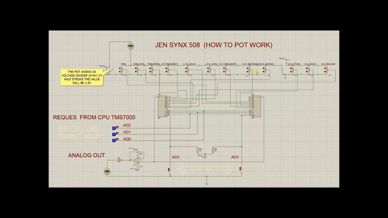 CD4051 How it work